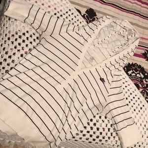 Short sleeve hooded Nike top